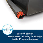 Camco Sewer Hose, 20 ft Extended Length, 3 in Diameter, 23 Mil Polyolefin Reinforced With Steel Wire - 39741
