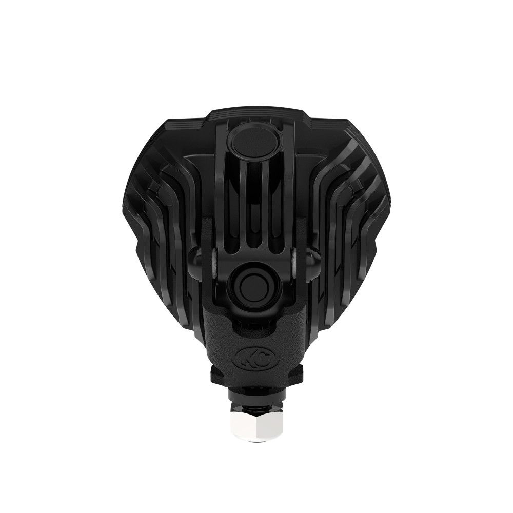 KC HiLiTES Driving/Fog Light, LED Bulb, Clear CREE LED, 3.6 in Width x 3-1/2 in Height x 2.6 in Depth Triangular, Set Of 2 - 0288