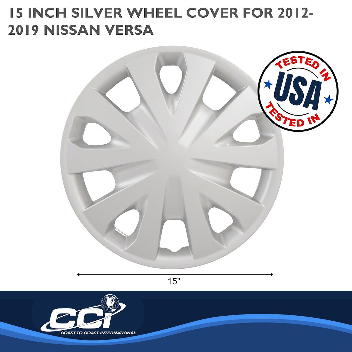 Coast2Coast Universal Wheel Covers 49615S product image 2