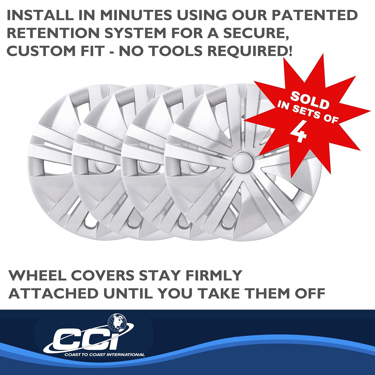 Coast2Coast Universal Wheel Covers IWC55116S product image 4