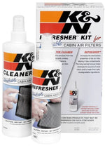 K&N Air Filter Cleaner Kit, 8 oz Refresher and 12 oz Cleaner - 99-6000