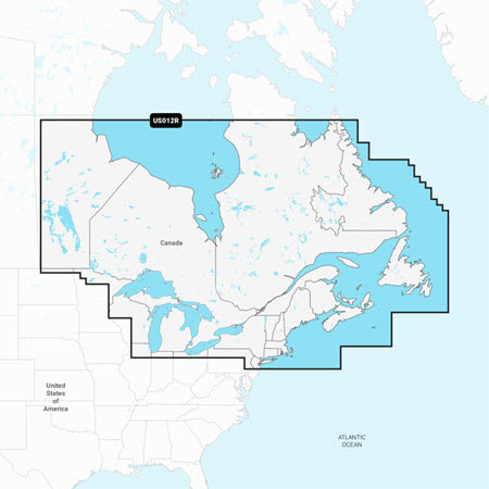 Navionics Marine Cartography, Region Code: NPUS012R - 010-C1466-40
