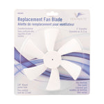 Ventmate Exhaust Fan Blade, For 12 V Ventline Roof Vents/Range Hoods, 1/8 in Round Bore, 6 in Length - 65483