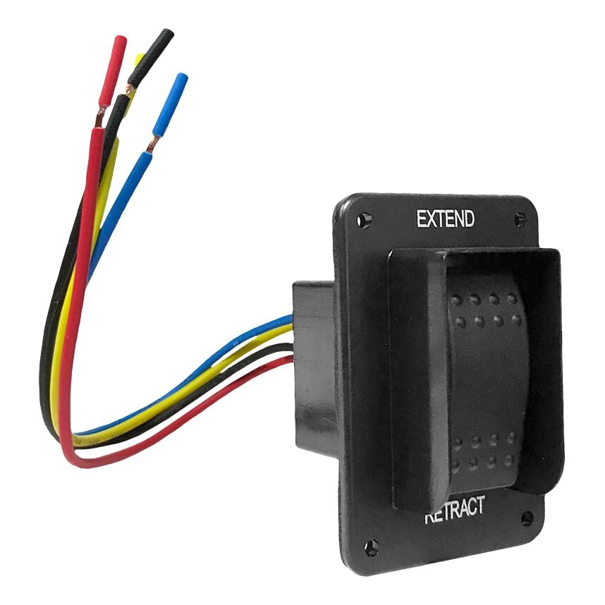 Lippert Leveling Jack Switch, Black IP 66 - 387874