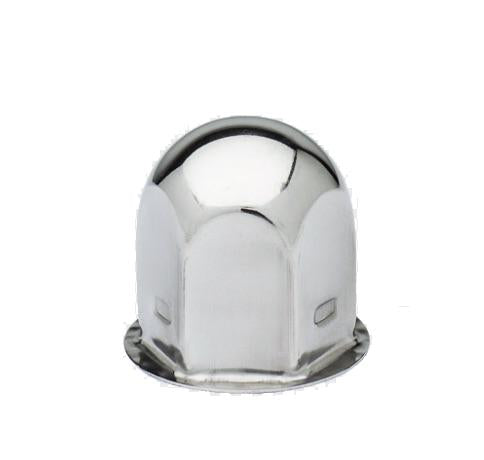 Pacific Dualies Wheel Simulator Lug Nut Cover, Fits Pacific Dualies Wheel Simulator Part Number 43-1608, Stainless Steel - 43-2000