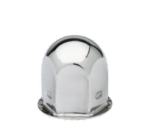 Pacific Dualies Wheel Simulator Lug Nut Cover, Fits Pacific Dualies Wheel Simulator Part Number 43-1608, Stainless Steel - 43-2000