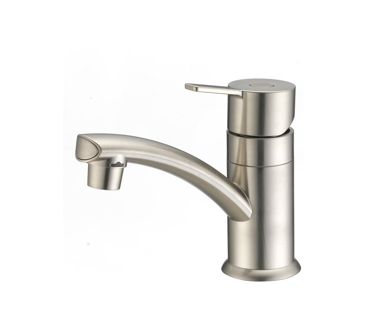 Dura Faucet Faucet, Lever Type/1 Handle, 1/2 in Fitting - DF-PL200M-SN