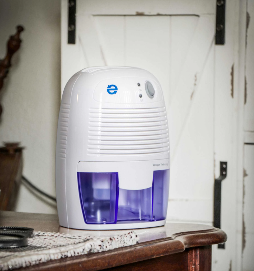 Eva-Dry Dehumidifier, 6-1/2 in Width x 8-1/2 in Height x 5 in Depth, 8 oz Per Day At 86 degree Fahrenheit Moisture Removal Capacity - EDV-1100