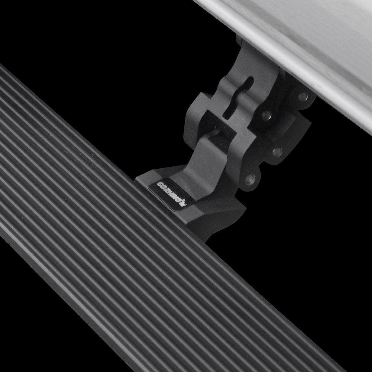 Go Rhino Running Board, Textured Black, Aluminum - 20404887PC