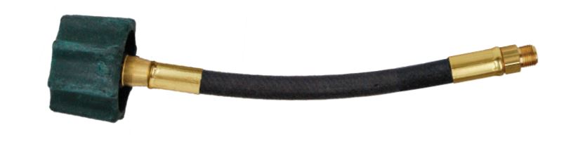 Marshall Excelsior Propane Hose, 1/4 in Inside Diameter High Pressure Hose, 200,000 BTU Capacity, 12 in Length - MER425-12P