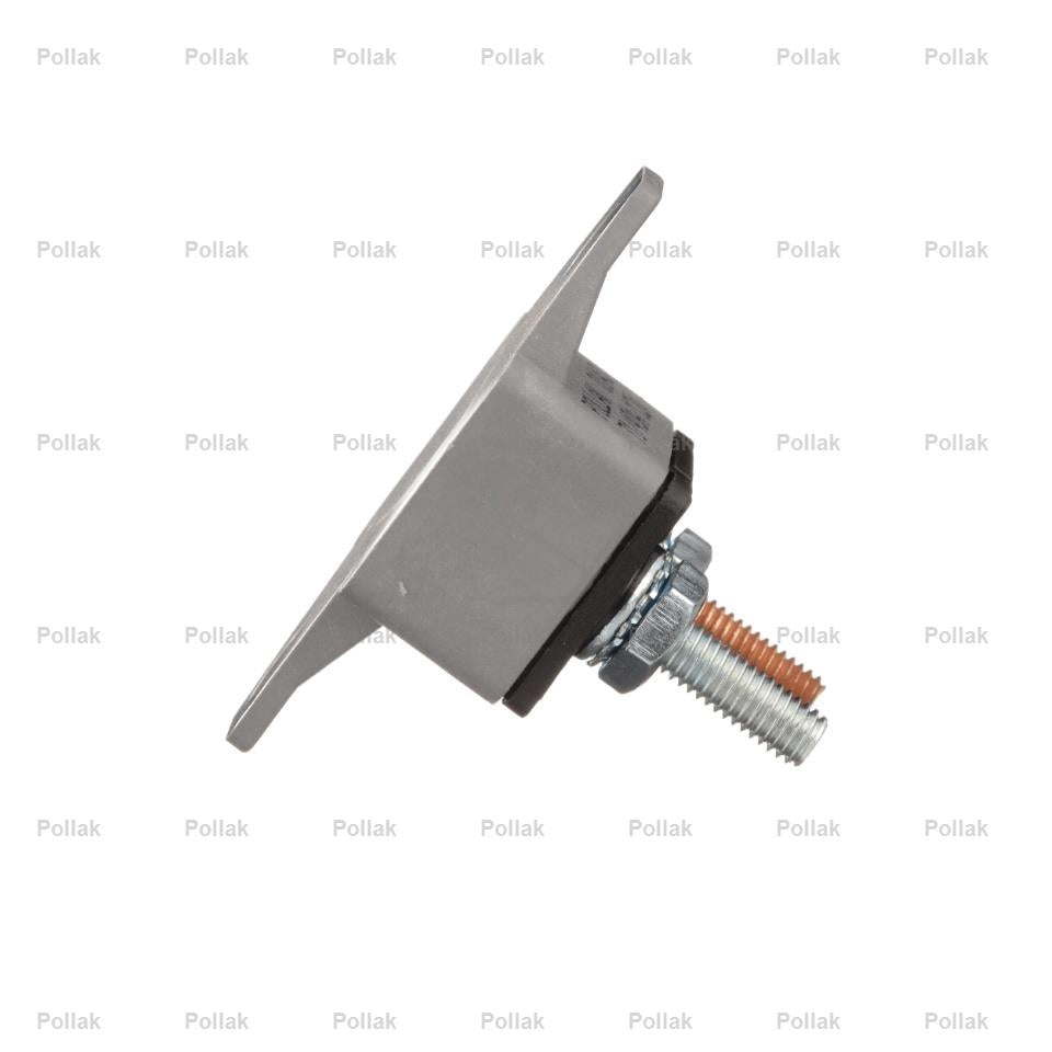 Pollak Circuit Breaker, 40 amp/12 V DC, With 90 Mounting Bracket - 54-240PL