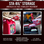 Sta-Bil Fuel Additive, Treats Up To 25 gal, 10 oz Bottle - 22206