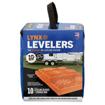 Tri-Lynx Leveling Block, 8-1/2 in Length x 8-1/2 in Width x 1-1/2 in Height, Set Of 10 - 00015