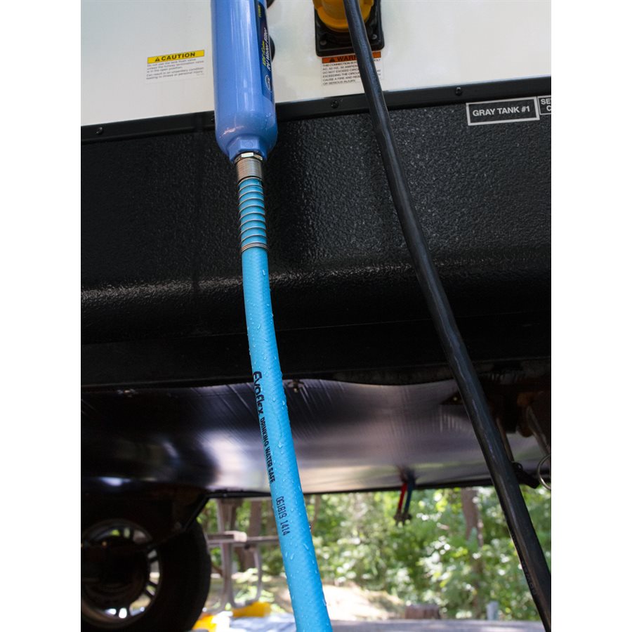Camco Fresh Water Hose, 5/8 in Internal Diameter, 50 ft Length, 100 PSI Working Pressure - 22596