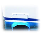 T-H Marine Scupper, Fits 2 in x 5-1/2 in Opening, White - LRS-2-DP