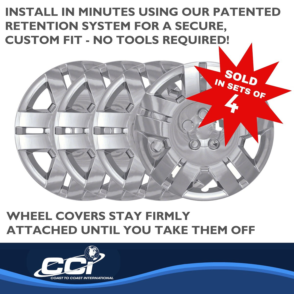 Coast2Coast Universal Wheel Covers IWC46817C product image 4