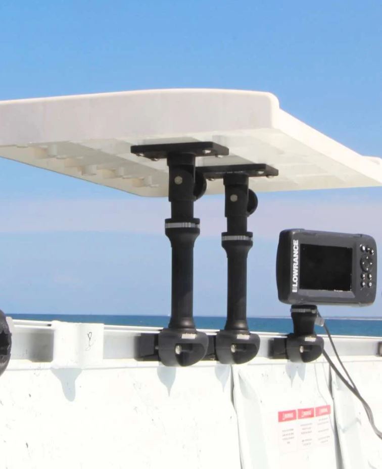 Railblaza Multi Purpose Accessory Mount, 5 in Fixed Extender, Black, 1.4 in Width x 5.8 in Length - 03-4016-11