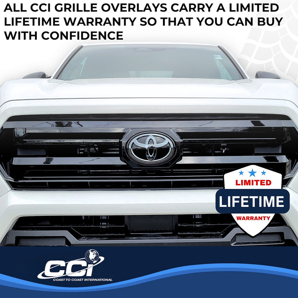 Coast2Coast Grille Overlays GI202BLK product image 4