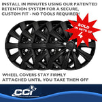 Coast2Coast Universal Wheel Covers IWC103816BLK product image 4