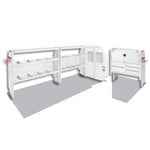 Weather Guard Van Storage System Kit, White - 600-8112L