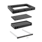 Minn Kota Trolling Motor Mount, MKA-56, Black, Aluminum - 1854056