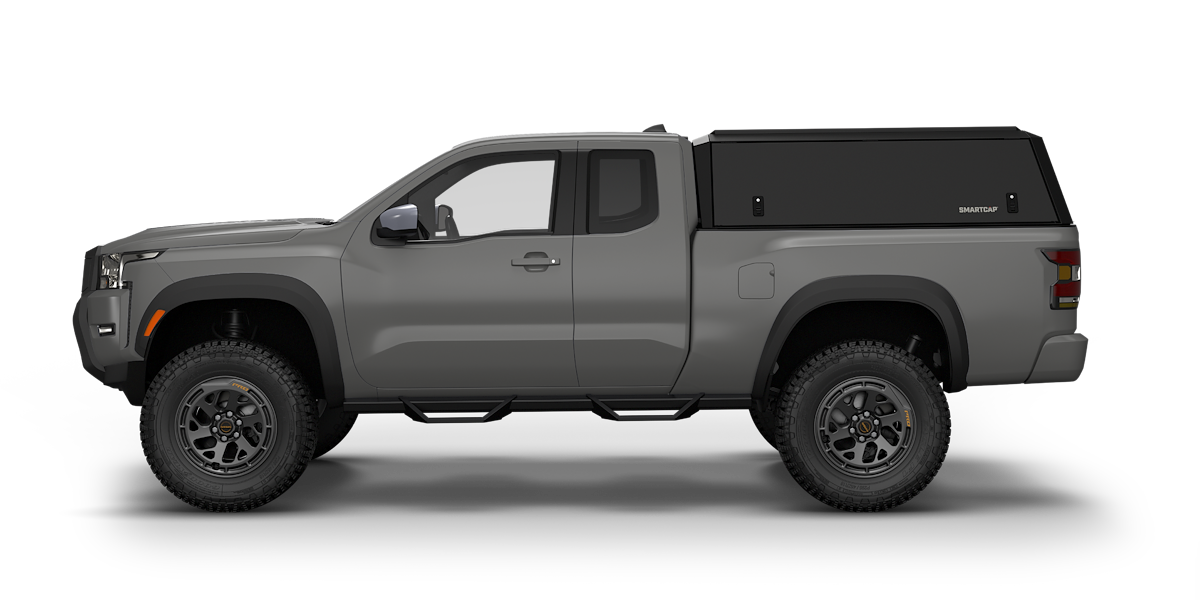 SmartCap Truck Cap, Holds Up To 330 lb When Moving And 770 lb When Parked, Matte Black, Stainless Steel - ED0931-BN