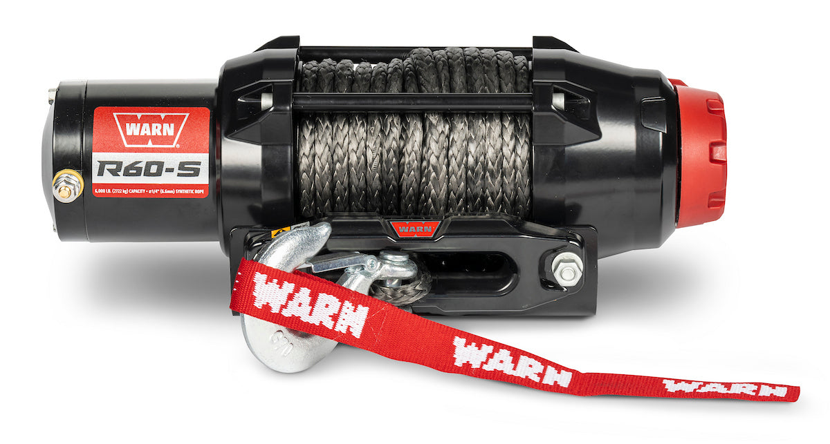 Warn Winch, R60-S Series, 12 V Electric, 6000 lb Line Pull Capacity - 110060