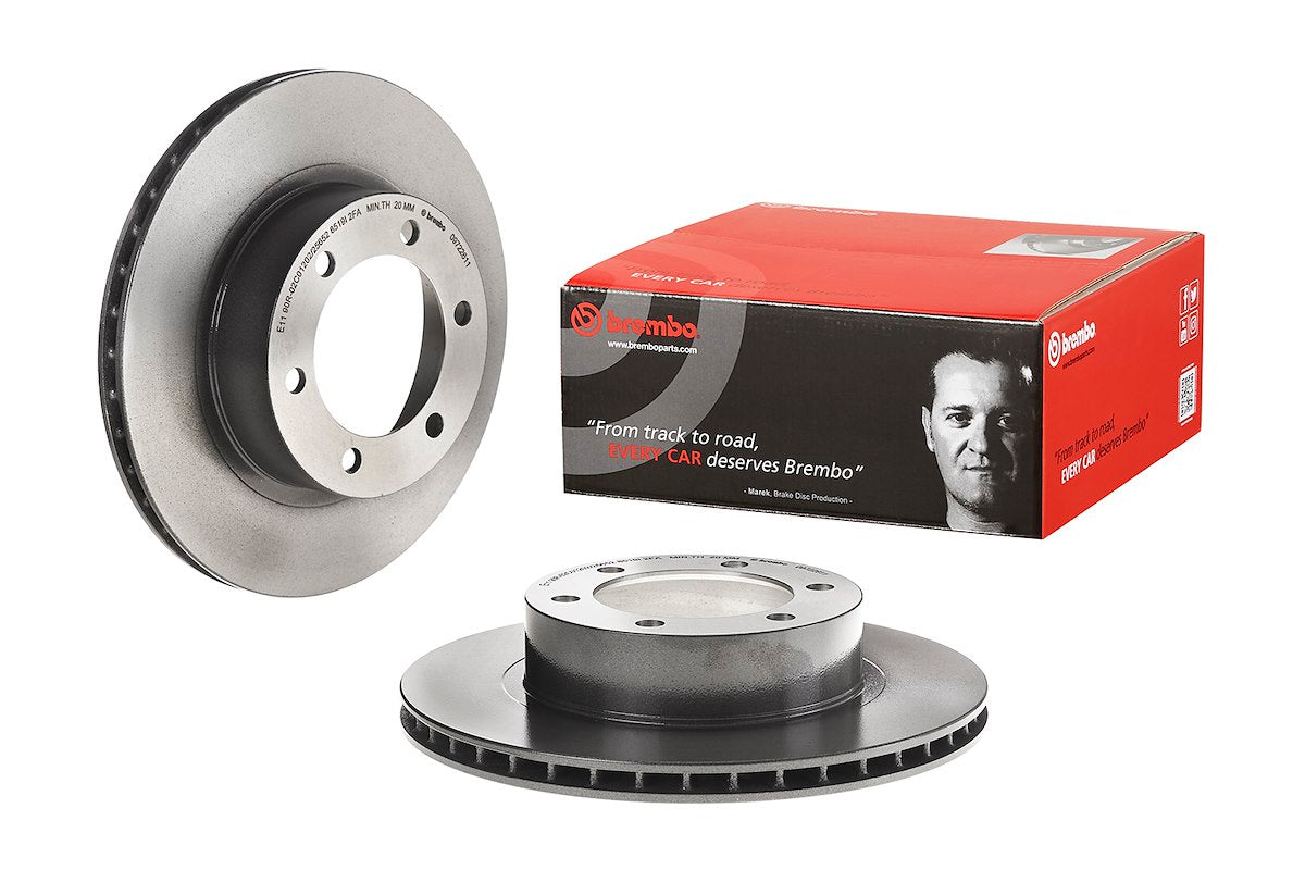 Brembo Brake Rotors 09722611C02 product image 1