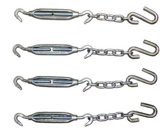 Brophy Turnbuckle, Set Of 4 - TDHP