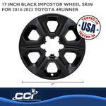 Coast2Coast Wheel Skins & Styled Wheel Covers IWCIMP413BLKN product image 3