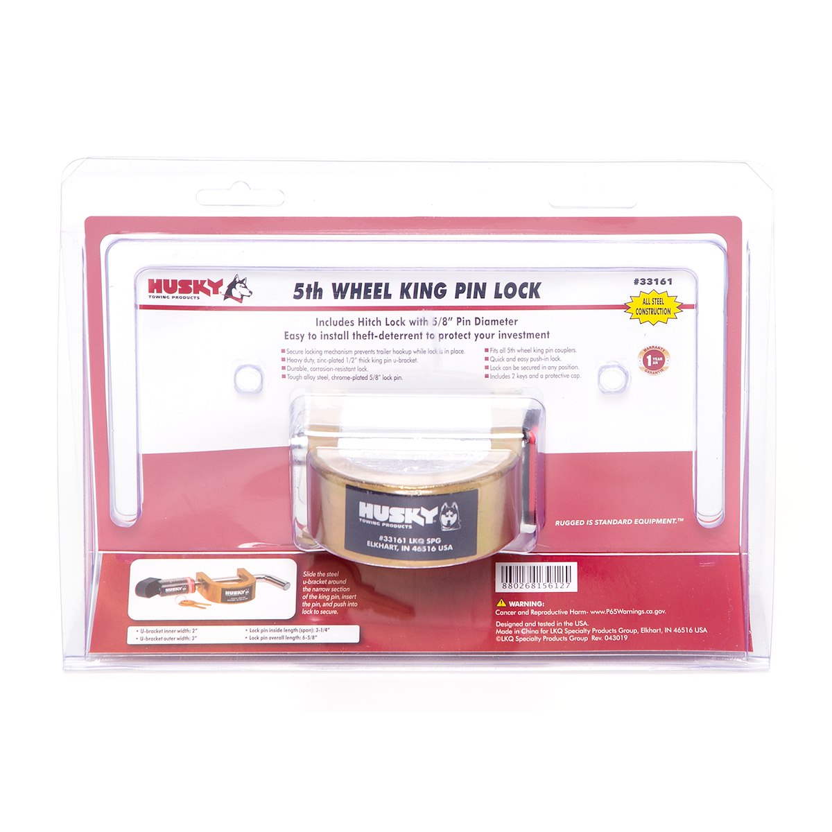 Husky Towing Fifth-Wheel & Gooseneck Components 33161 product image 5