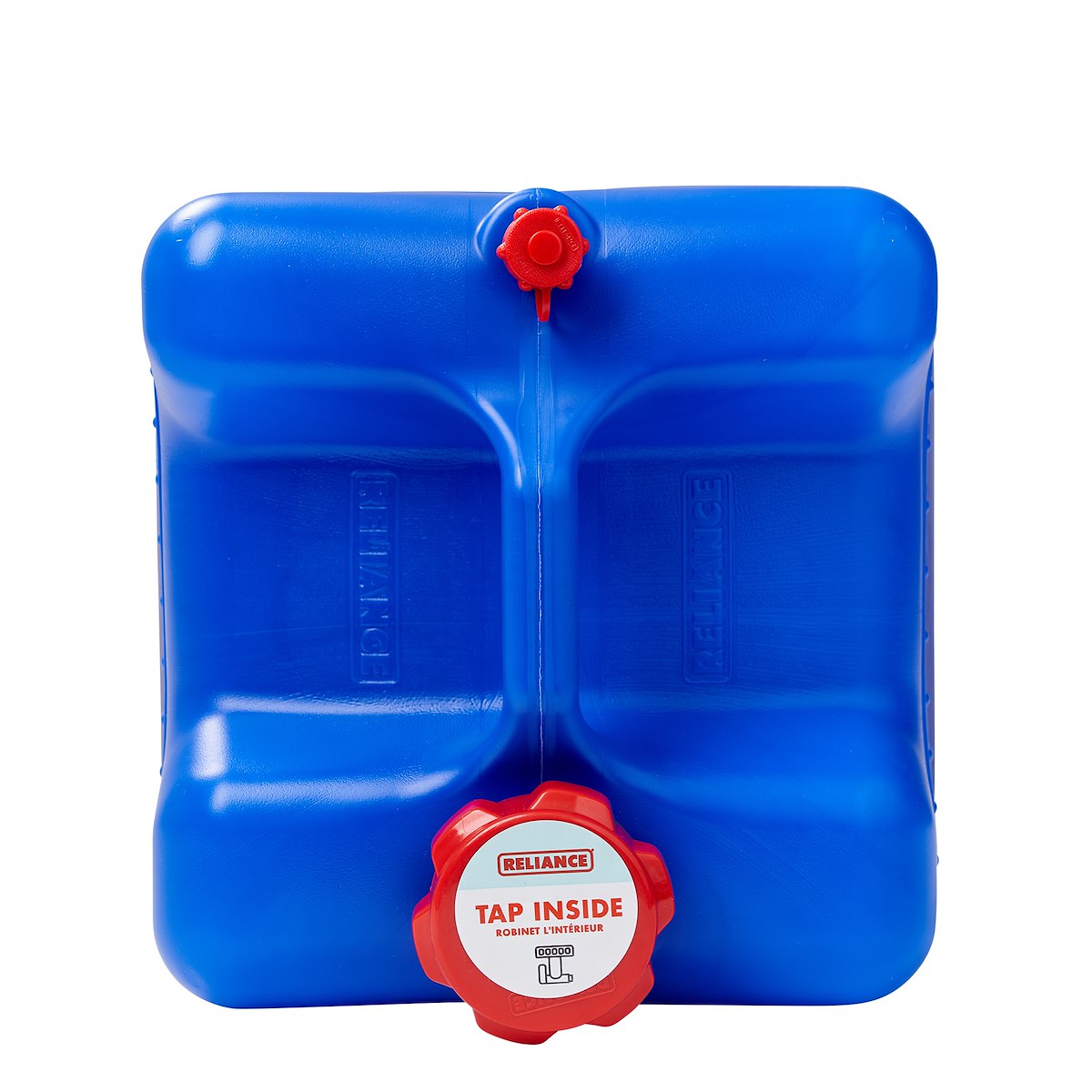 Reliance Water Carrier, 7 gal Capacity, 11-1/2 in Length x 11-1/4 in Width x 15-3/4 in Height, Blue - 9410-03