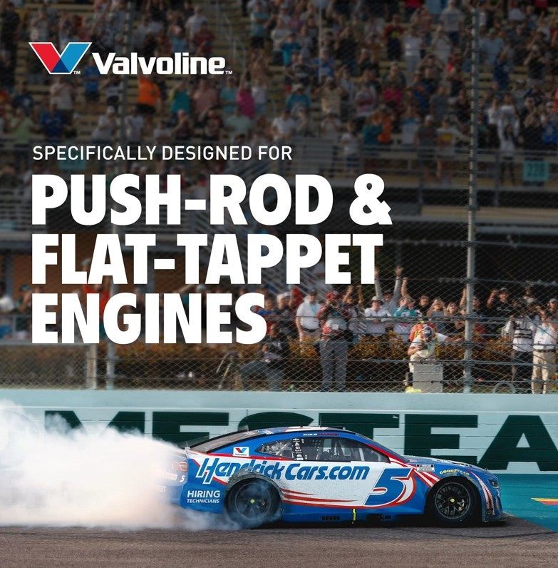 Valvoline Oil, VR1 Racing Oil, SAE 20W-50, 1 qt Bottle, Case Of 6 - 822347