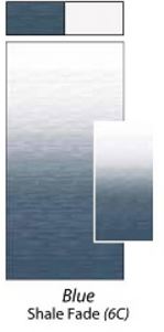 Carefree RV Awning Fabric, For 16 ft Length Patio Awnings, 15 ft 2 in Length x 8 ft Extension, Blue Shale Fade - JU166C00