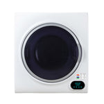 Pinnacle Appliances Clothes Dryer, 24 in Width x 28 in Height x 22 in Depth, White, Stainless Steel Drum - 21-852W