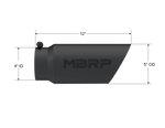 MBRP Exhaust Exhaust Tail Pipe Tip T5053BLK product image 2