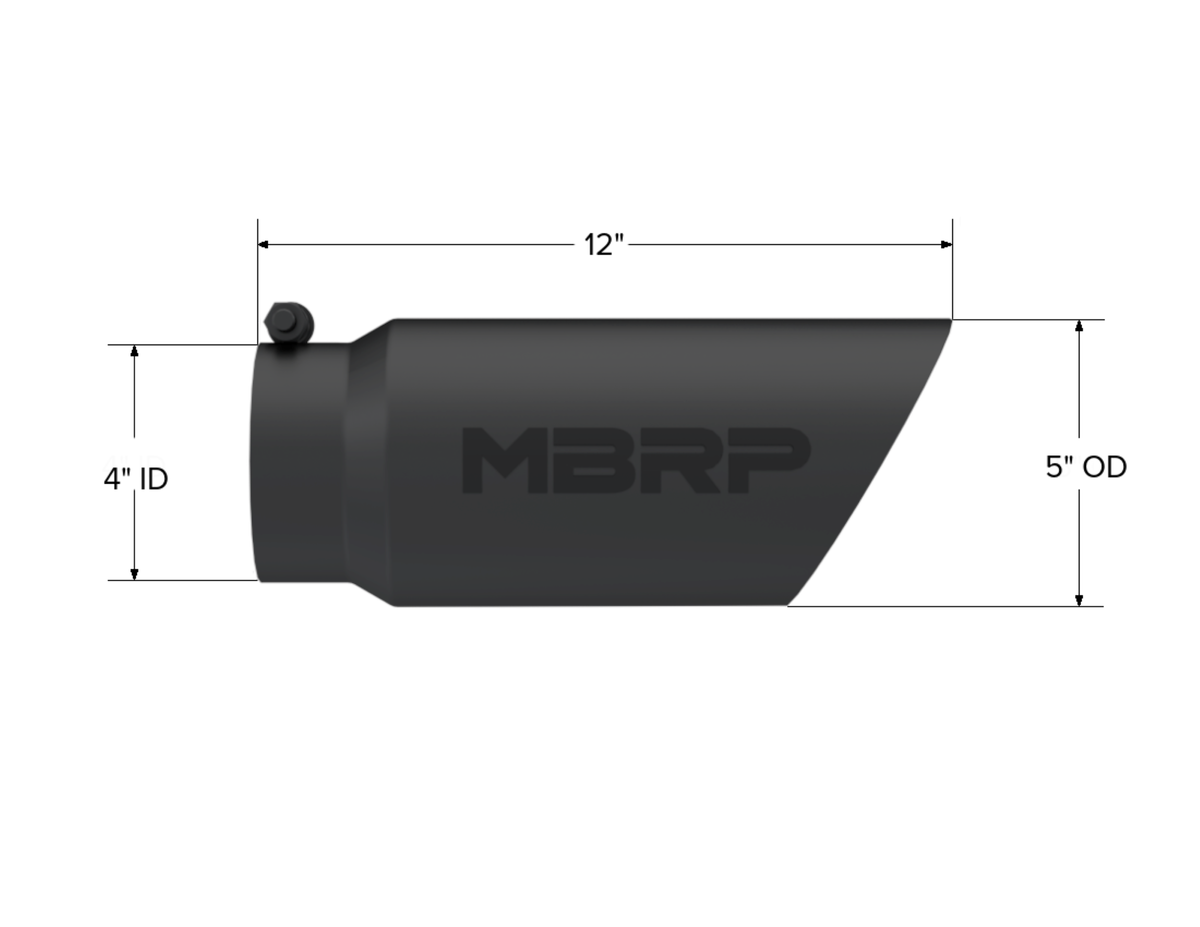 MBRP Exhaust Exhaust Tail Pipe Tip T5053BLK product image 2