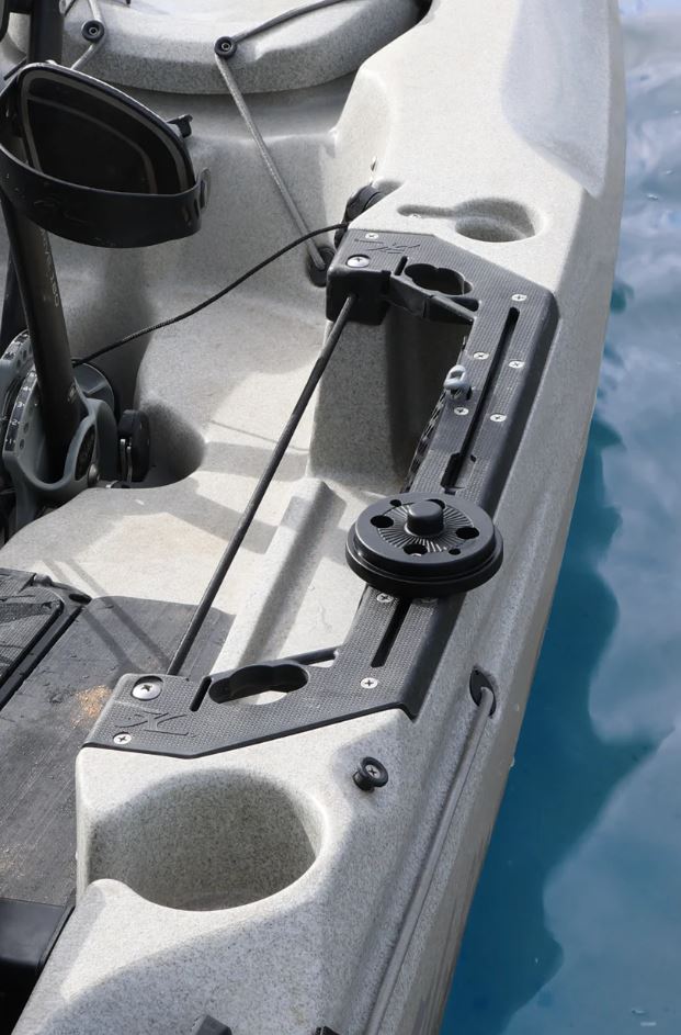 Railblaza Multi Purpose Accessory Mount, Black, 3.3 in Width, With Stainless Steel Hardware - 11-4208-11