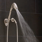 Oxygenics/ ETL Shower Head, Hand Held With 60 in Hose, With 2 Function Spray Settings, 2 in Outer Diameter - 26488