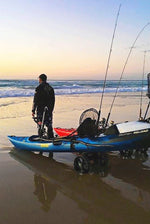 Railblaza Kayak/Canoe Carrying Cart, 260 lb Static Loading Capacity, 25.4 in Width x 11.8 in Depth x 12.4 in Height - 50-0001-71