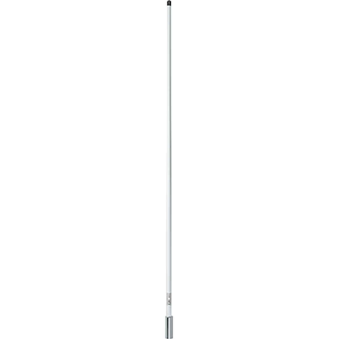 KJM VHF Radio Antenna, 4 ft Length, 3dB Gain, White Fiberglass - A431-V