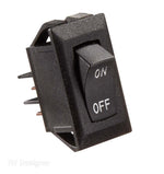 RV Designer Multi Purpose Switch, 10 amp Max, 0.550 in x 1.125 in Cutout - S269