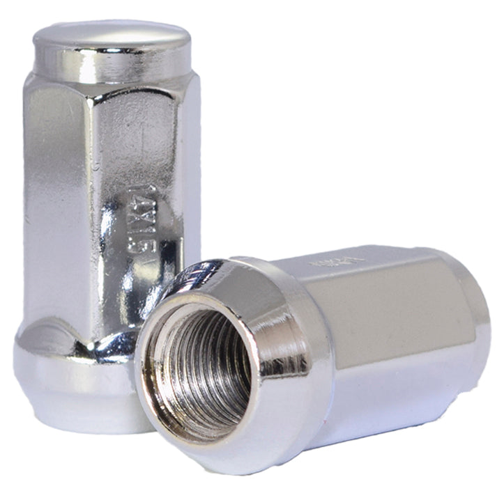 Coyote Wheel Accessories Lug Nut, 9/16 in x 18 Thread Size, 60 degree Conical Bulge, 1.90 in Overall Length, Box Of 25 - 301167