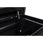 Weather Guard Tool Box, Gloss Black, Aluminum, 20 in Length x 72 in Width x 18 in Height - 127-5-04