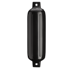 Polyform Boat Fender, G-Series, G-4 Black, 6-1/2 in Diameter x 22 in Length For 20 ft To 25 ft Boat - 22-830-435