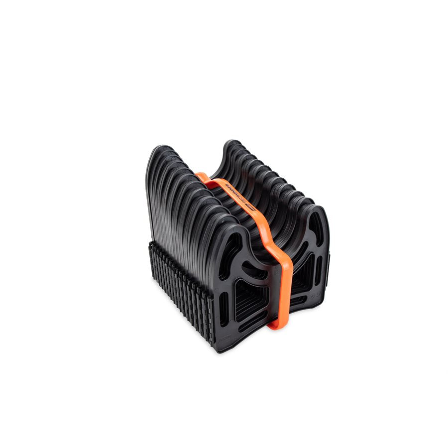 Camco Sewer Hose Support, Holds 15 ft Hose, Black - 43041