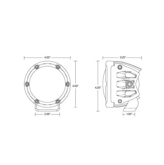 RIGID Industries Auxiliary Light 36123 product image 3