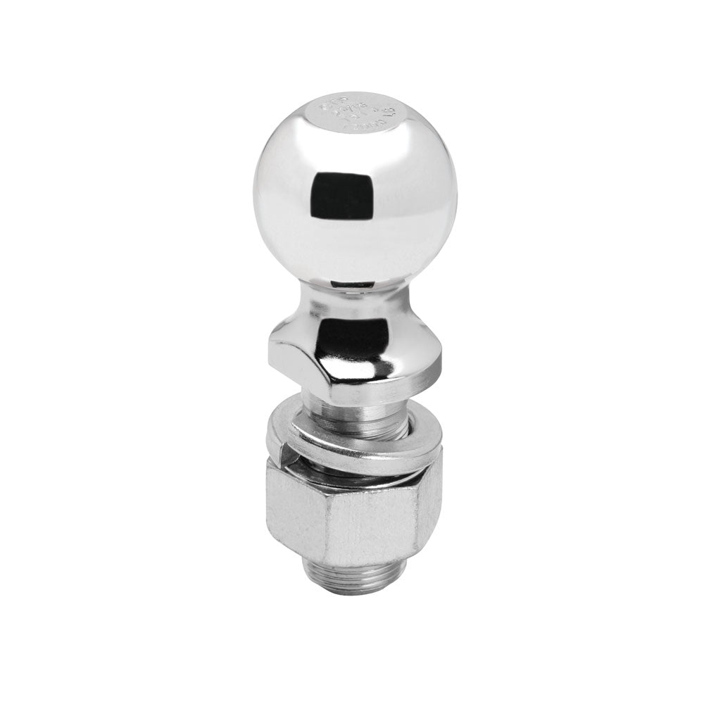 Draw-Tite Trailer Hitch Ball, 2-5/16 in Ball, 12000 lb Gross Towing Weight, 1-1/4 in Diameter 2-3/4 in Long Shank - 63896