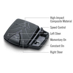 Minn Kota Trolling Motor Foot Switch, 0 degree Tilt Angle, Black - 1866070