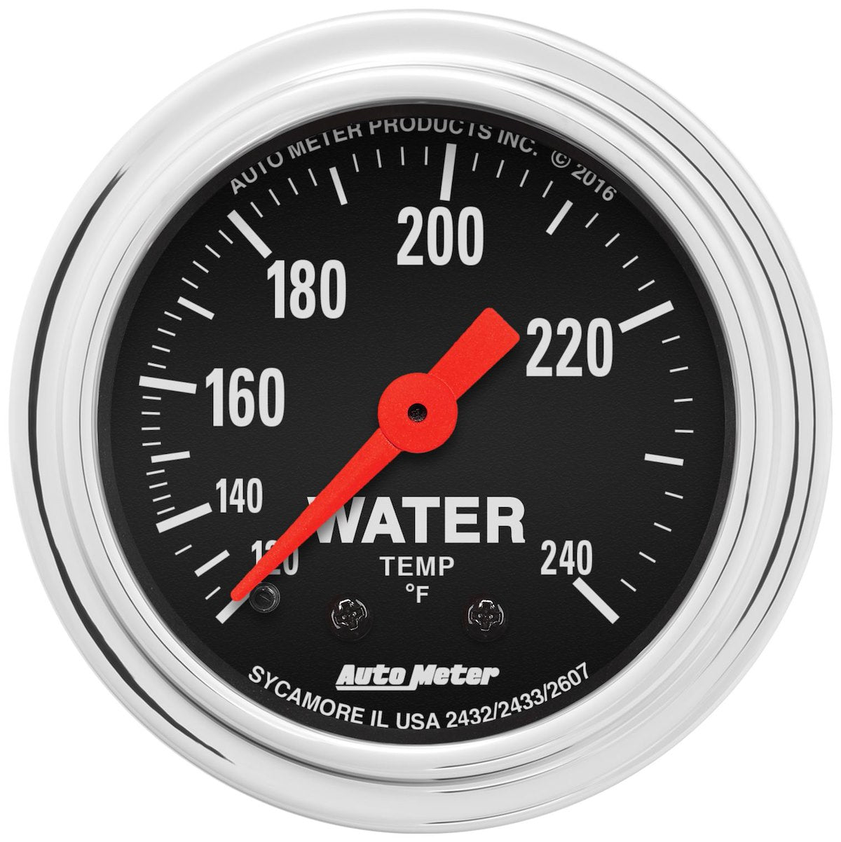 AutoMeter Engine Coolant Temperature Gauge 2433 product image 1